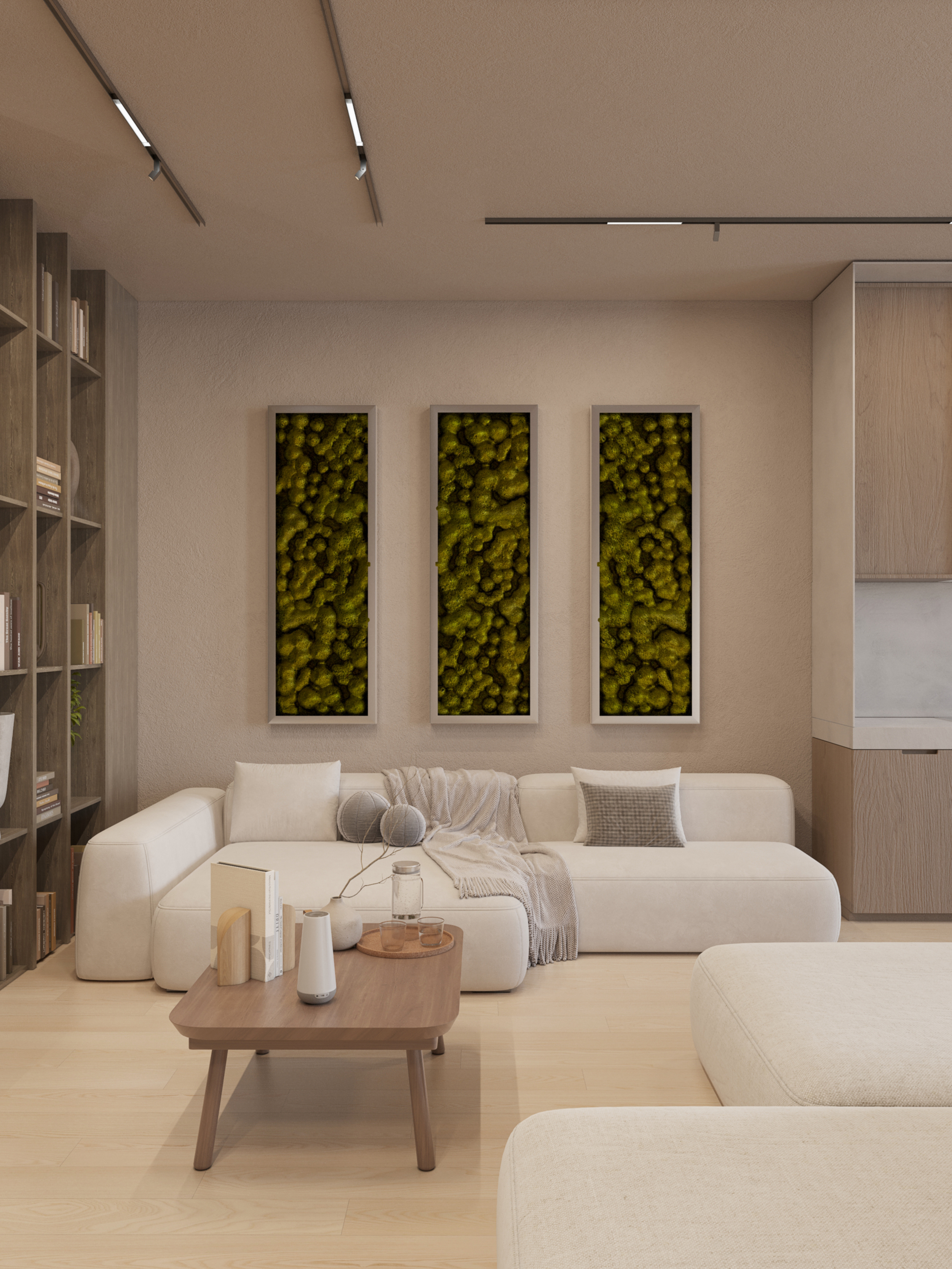 Living room + Kitchen