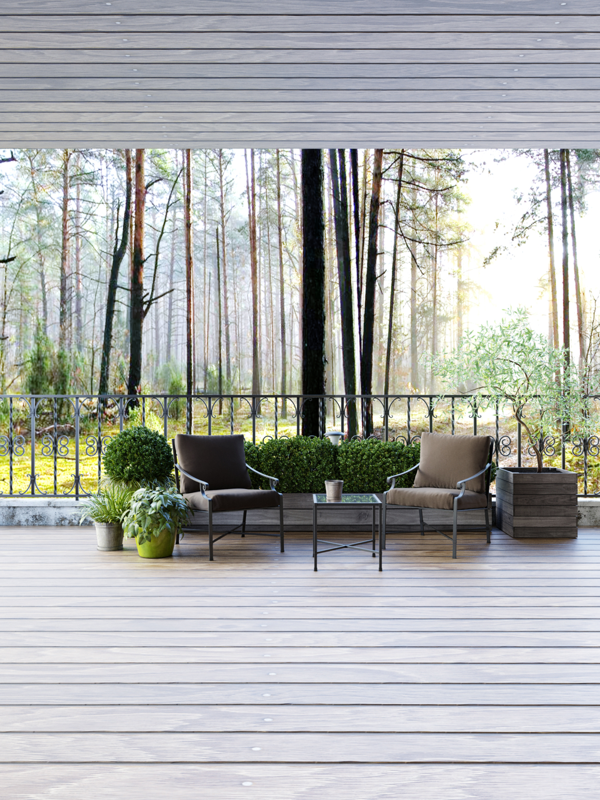 Living Room + Kitchen